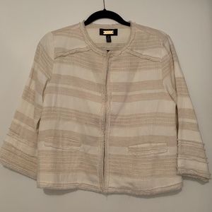 White Greylin jacket size small